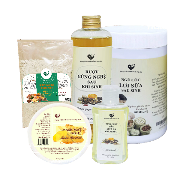 Liệu Trình Làm Đẹp Cho Mẹ Sau Sinh - Combo: Comprehensive Postpartum Beauty Care Regimen